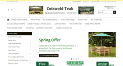 Desktop Screenshot of cotswoldteak.com